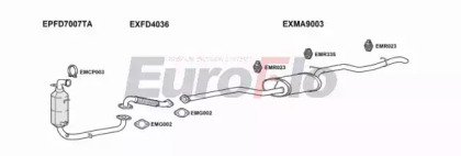 Система выпуска ОГ EuroFlo MA316D 1011